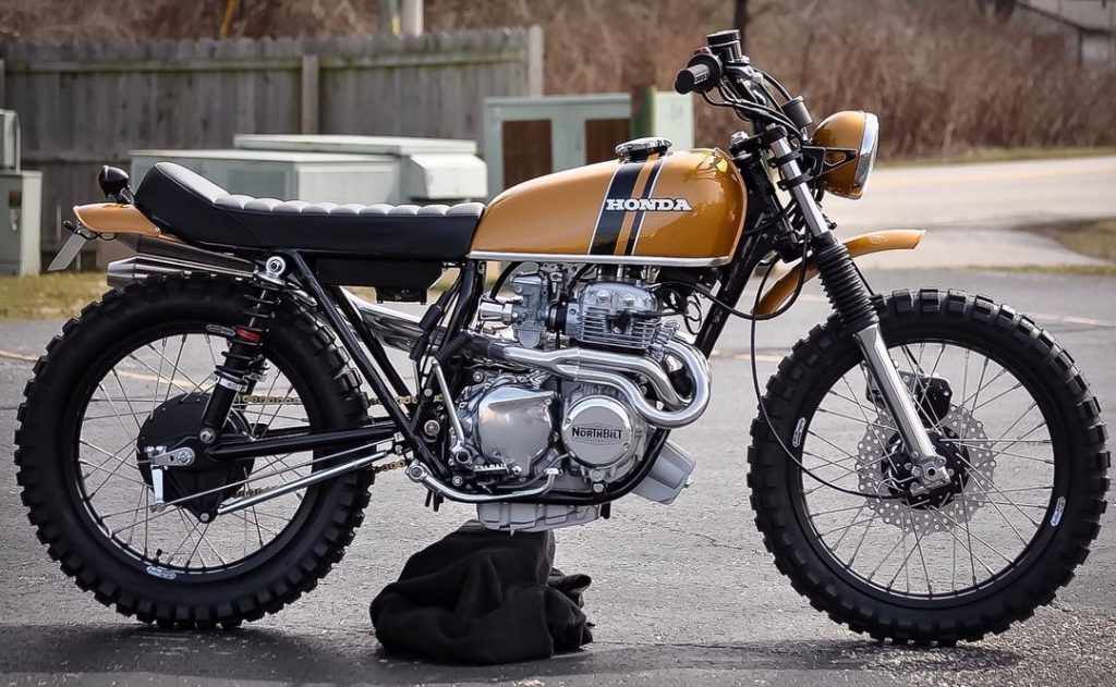 Honda CL350F Por Northbilt Customs Una CB Scrambler Gente De Moto