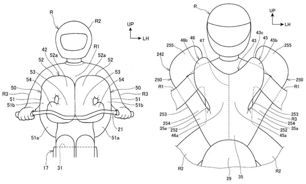 Estas patentes demuestran que Honda está trabajando en un airbag